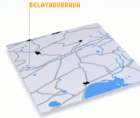 3d view of Belaya Dubrava