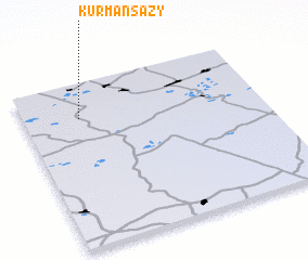 3d view of Kurmansazy