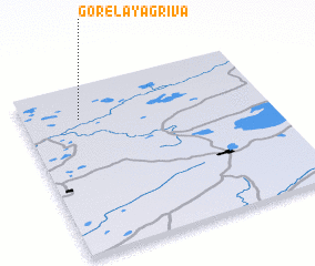 3d view of Gorelaya Griva