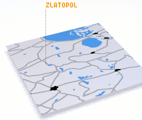 3d view of Zlatopol\