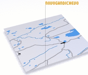 3d view of Novogandichevo