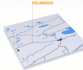 3d view of Kolmakovo