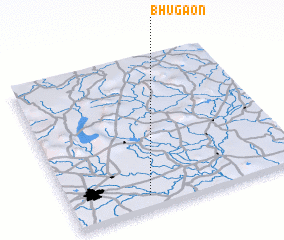 3d view of Bhugaon