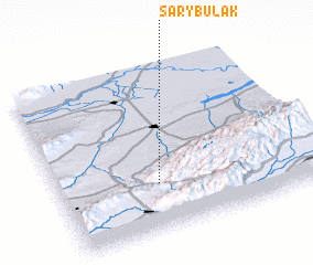 3d view of Sary-Bulak