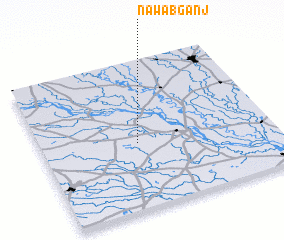 3d view of Nawābganj