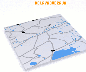 3d view of Belaya Dubrava