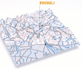 3d view of Bhowāli