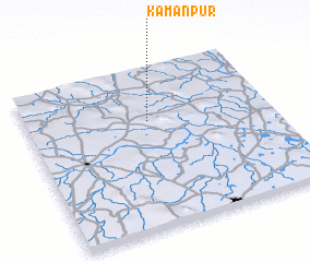 3d view of Kamānpur