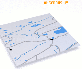 3d view of Aksënovskiy