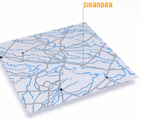 3d view of Sikandra