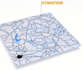 3d view of Sītāpathor