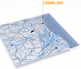 3d view of Cuddalore