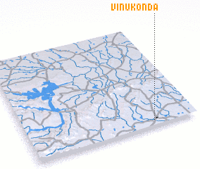 3d view of Vinukonda