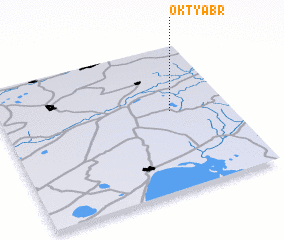 3d view of Oktyabr\