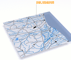 3d view of Valudāvūr