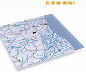 3d view of Pūrnānkuppam