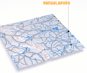 3d view of Mangalapūru