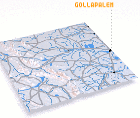 3d view of Gollapālem