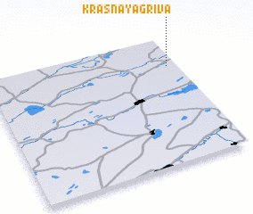 3d view of Krasnaya Griva