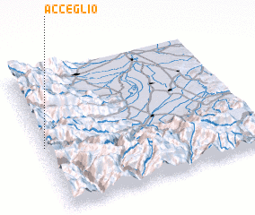 3d view of Acceglio