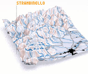 3d view of Strambinello
