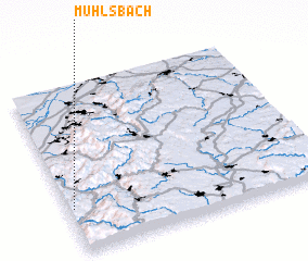 3d view of Mühlsbach