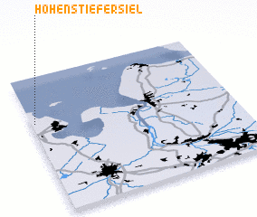 3d view of Hohenstiefersiel