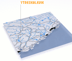 3d view of Ytre Skålevik