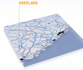 3d view of Voreland