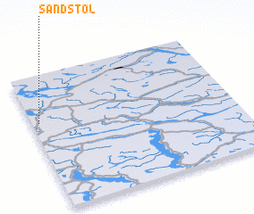 3d view of Sandstøl