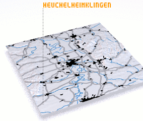 3d view of Heuchelheim-Klingen