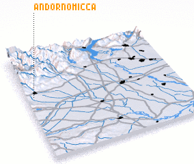 3d view of Andorno Micca