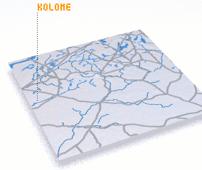 3d view of Kolomé