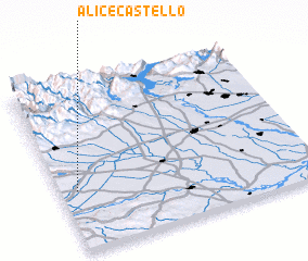 3d view of Alice Castello