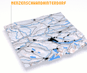 3d view of Menzenschwand-Hinterdorf