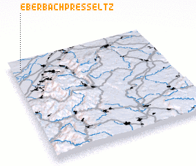 3d view of Eberbach-prés-Seltz