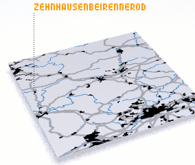 3d view of Zehnhausen bei Rennerod