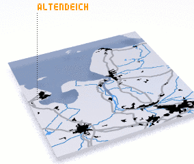 3d view of Altendeich
