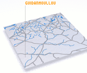 3d view of Guidan Moullou