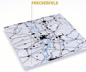 3d view of Freckenfeld