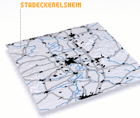 3d view of Stadecken-Elsheim