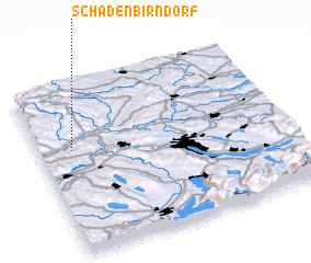 3d view of Schadenbirndorf