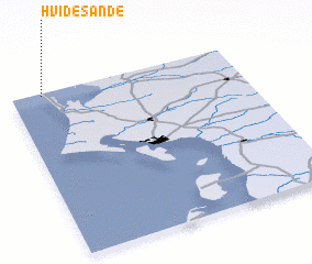 3d view of Hvide Sande