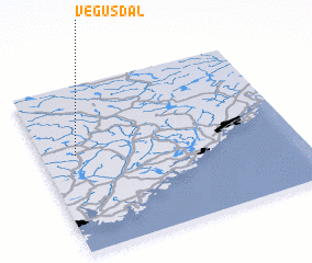 3d view of Vegusdal