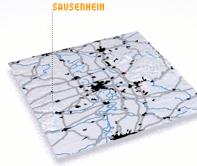 3d view of Sausenheim