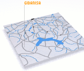 3d view of Gidan Isa