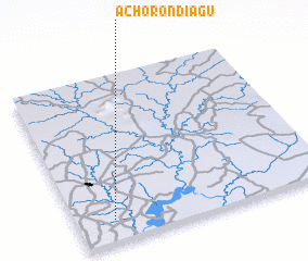 3d view of Achoro Ndiagu