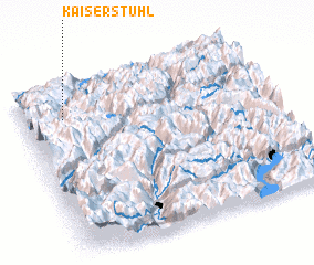 3d view of Kaiserstuhl