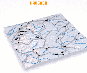 3d view of Hausach