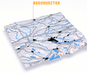 3d view of Beromünster